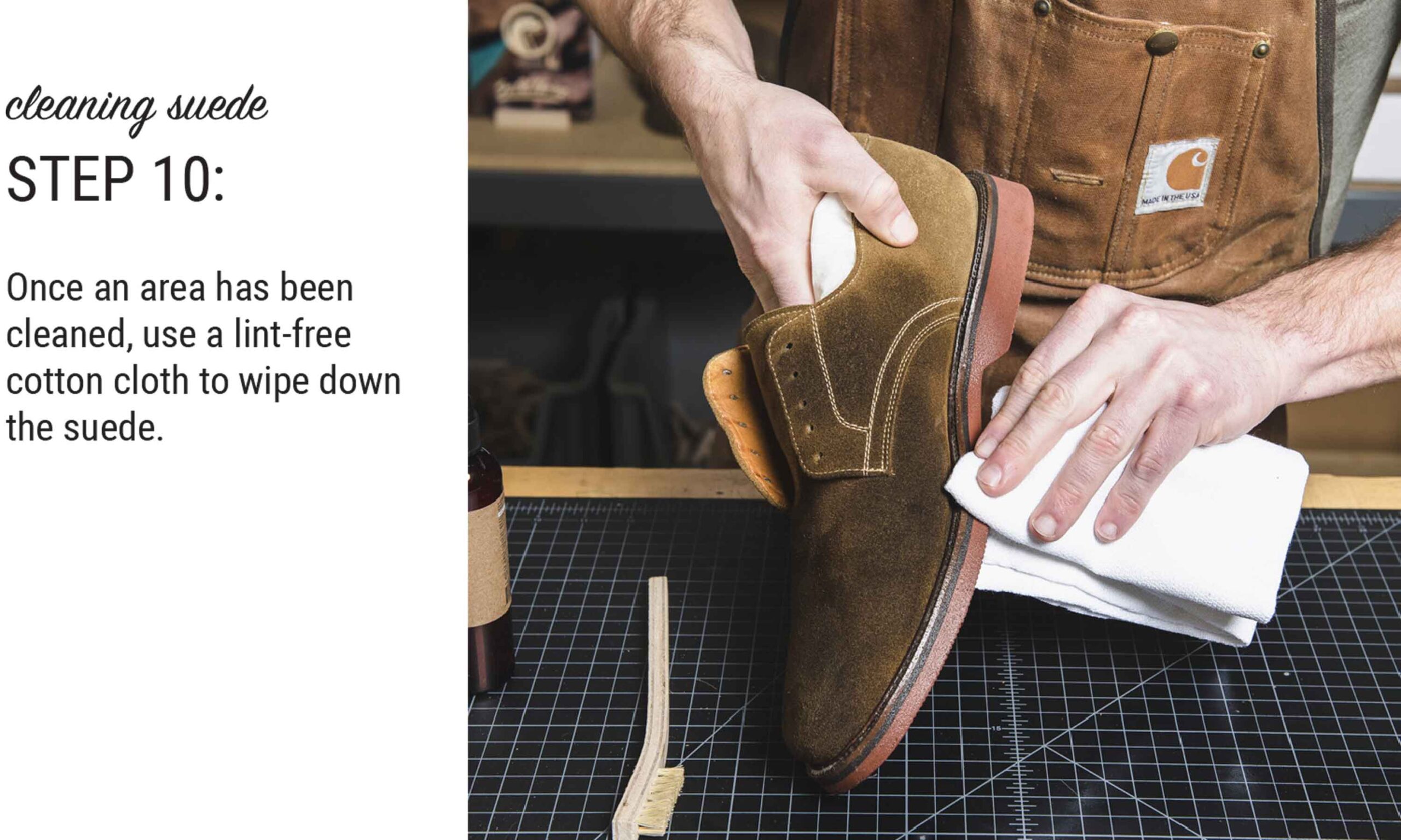 An application scenario or product detail of how to wash suede leather - Image 21