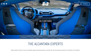 Hydes Leather - Alcantara Products