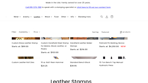 Infinity Stamps - Leather Stamping Products