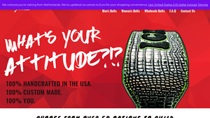 Iron Attitude Belts - Custom Weightlifting Belts