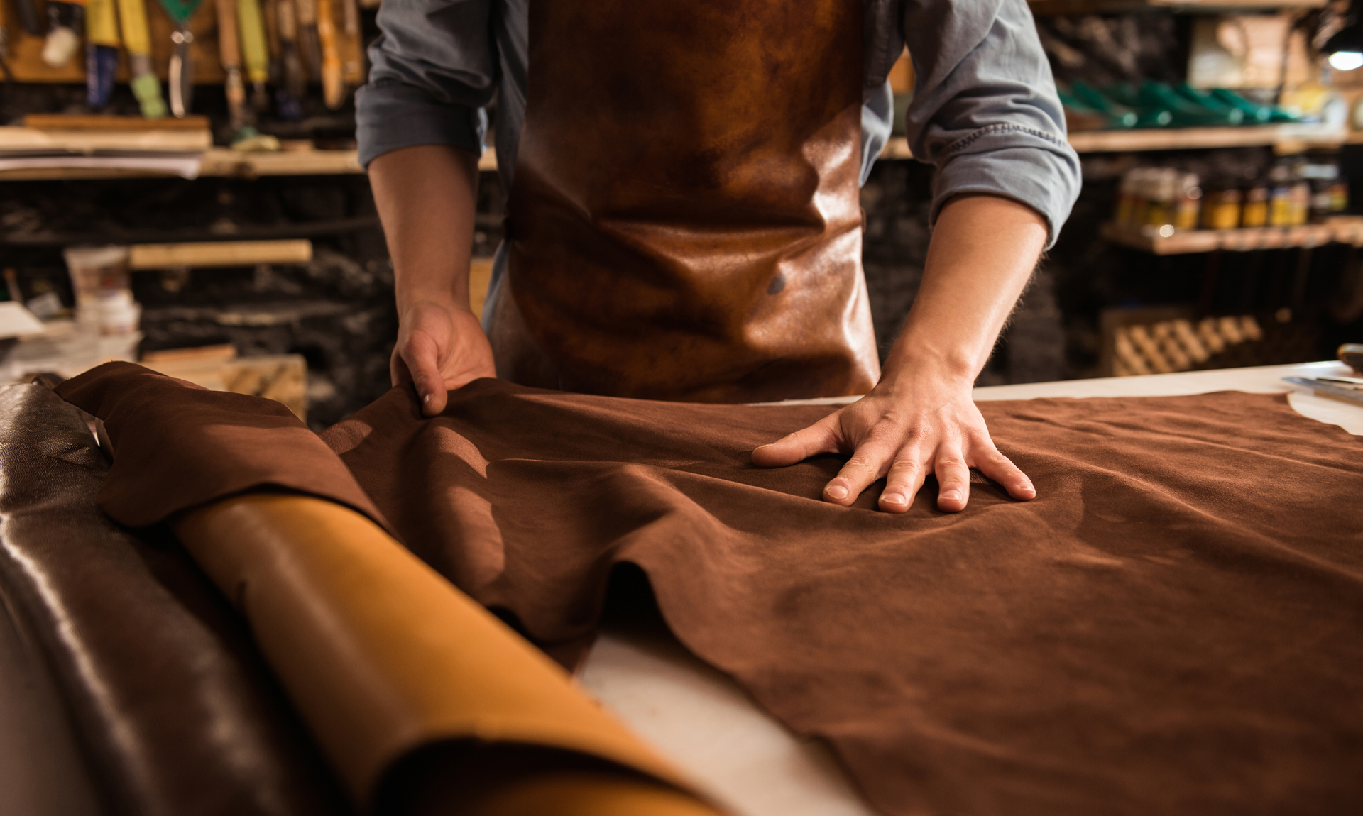 An application scenario or product detail of italian leather manufacturers - Image 22