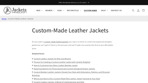 Jackets Kingdom - Custom Leather Jackets