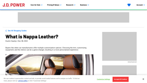 J.D. Power - Nappa Leather