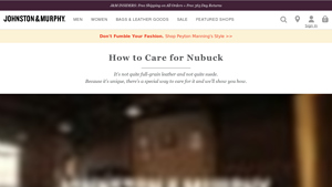 Johnston & Murphy - Nubuck Shoe Care Products