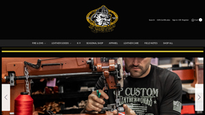 JP Custom Leatherworks - Custom Radio Strap