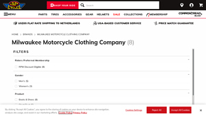 Milwaukee Motorcycle Clothing - Premium Leather Gear