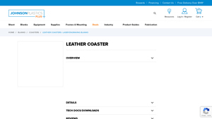 JP Plus - Leather Coaster