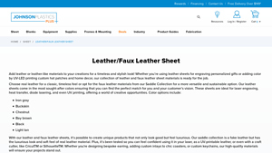 JPPlus - Leather & Faux Leather Sheets