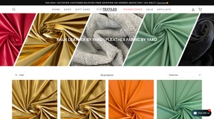 Kiki Textiles - Faux Leather Fabric