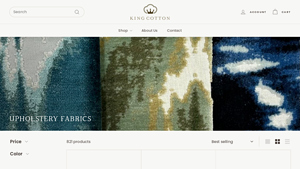King Cotton Fabrics - Upholstery Fabrics Collection