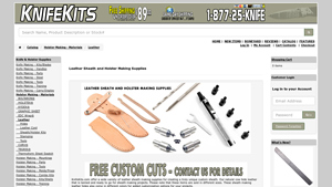 KnifeKits - Leather Sheath Making Supplies