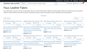 Kovi Fabrics - Faux Leather Solutions