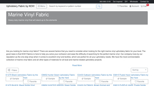 KOVI Fabrics - Marine Vinyl Fabric