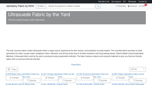 Kovi Fabrics - Premium Ultrasuede Fabric