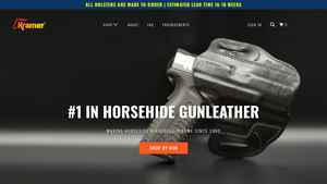 Kramer Leather - Custom Horsehide Holsters
