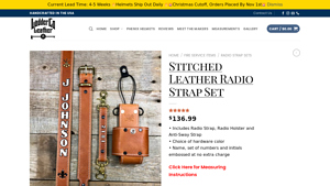 LadderCo - Black Radio Strap Set