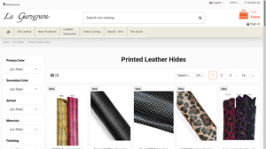 Lagarzarara - Printed Leather Hides