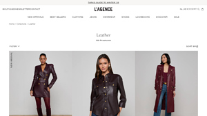 L'Agence - Leather Collection Essentials