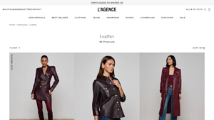 L'Agence - Women's Leather Jackets & Clothing Collection