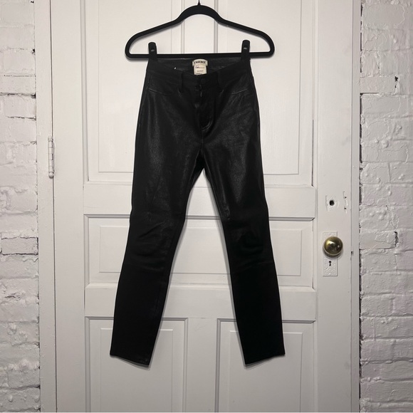 An application scenario or product detail of l'agence leather pants - Image 21