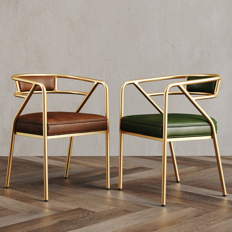 An application scenario or product detail of leather and fabric chair - Image 9