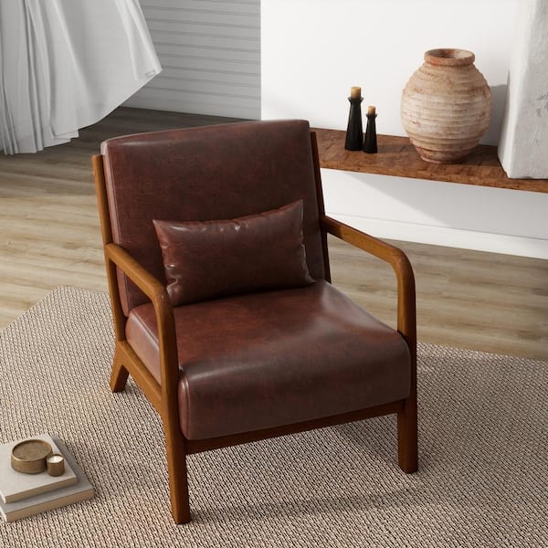 An application scenario or product detail of leather and fabric chair - Image 10