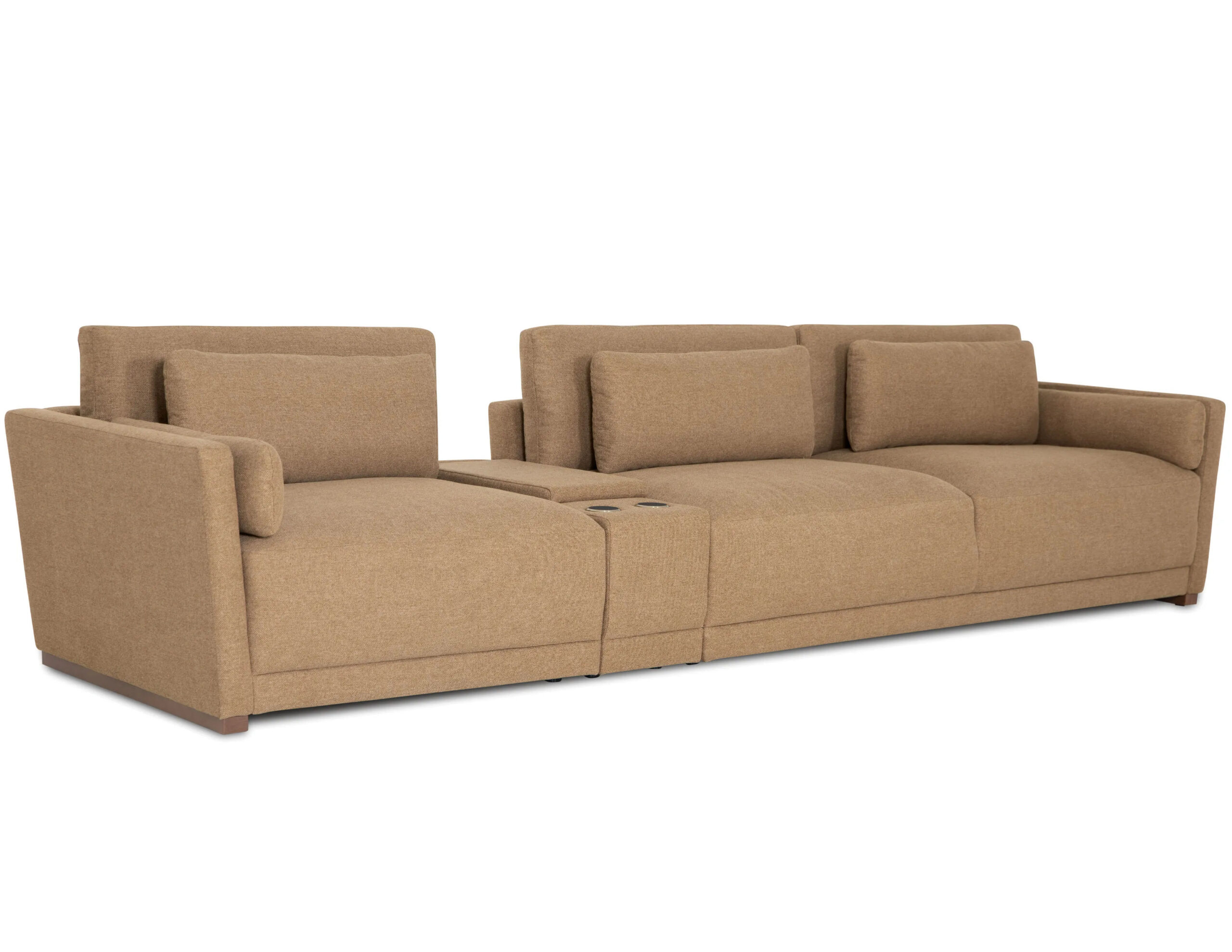 An application scenario or product detail of leather and fabric sectional - Image 21