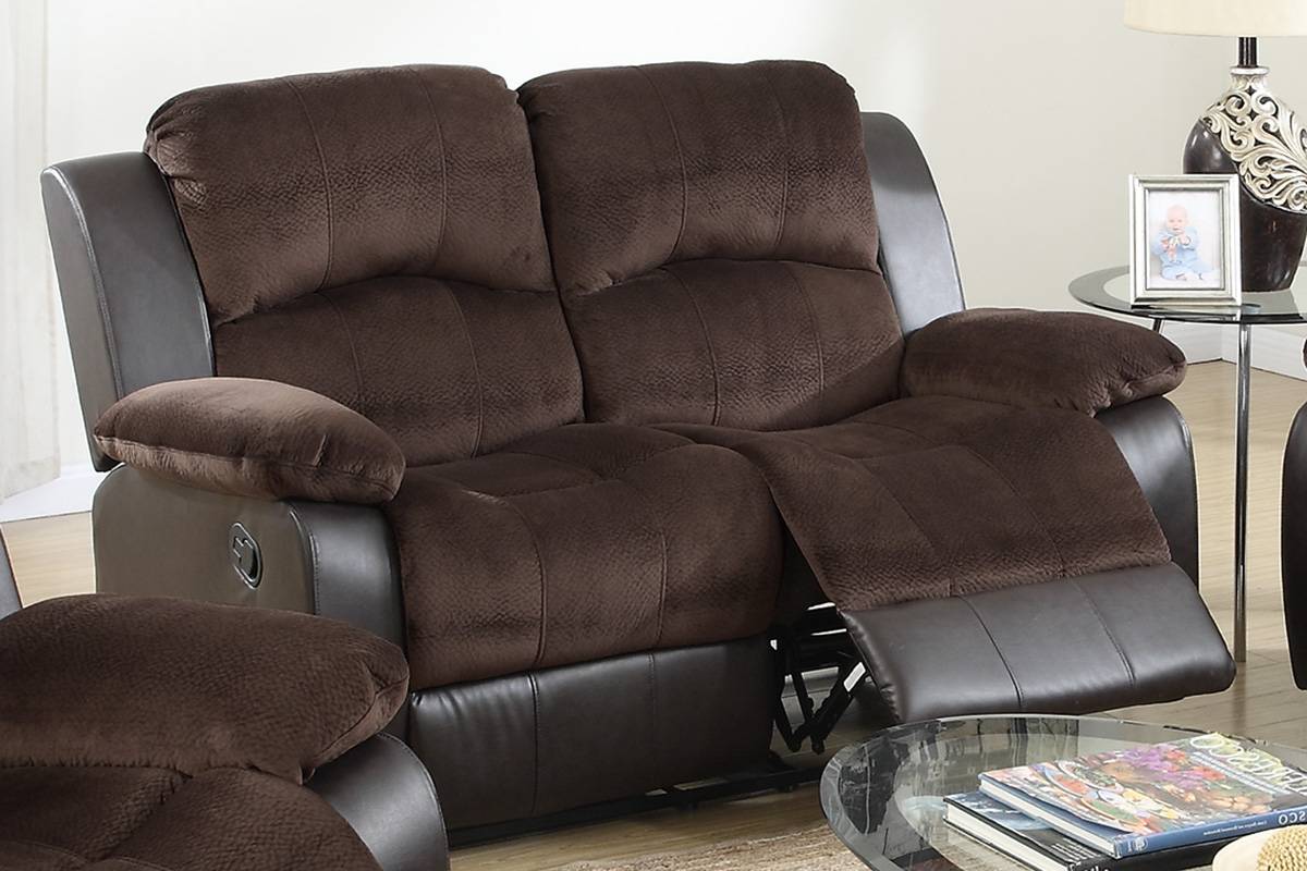 An application scenario or product detail of leather and suede sofa - Image 19
