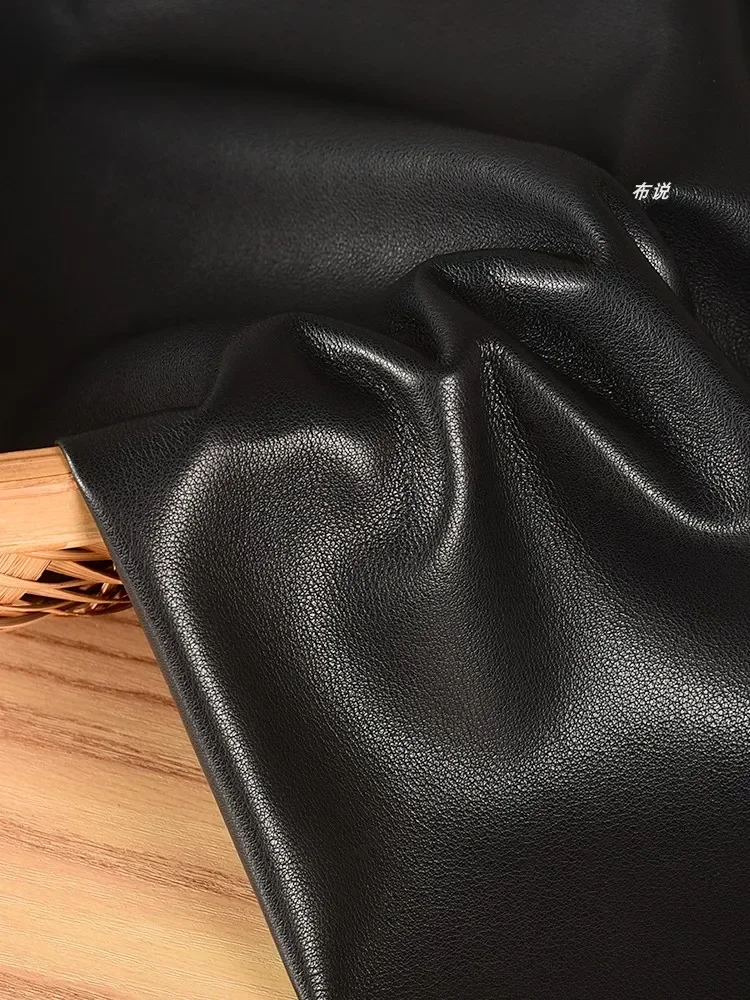 An application scenario or product detail of leather apparel fabric - Image 4