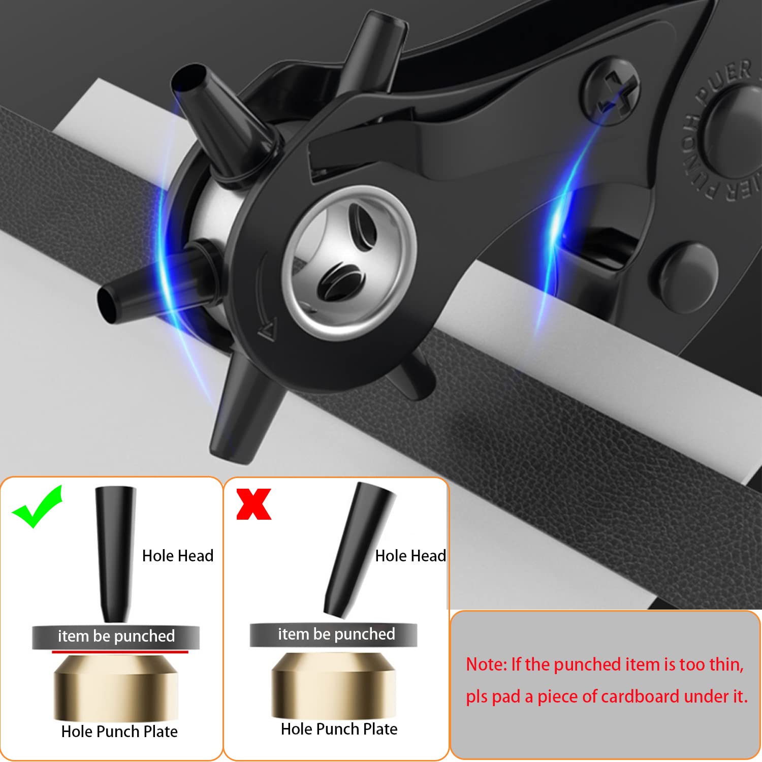 An application scenario or product detail of leather belt hole maker - Image 19