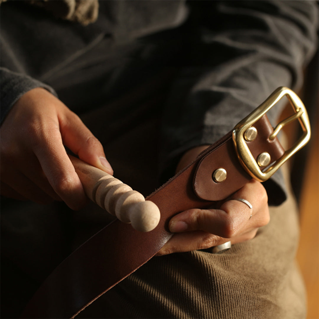 An application scenario or product detail of leather belt making supplies - Image 20