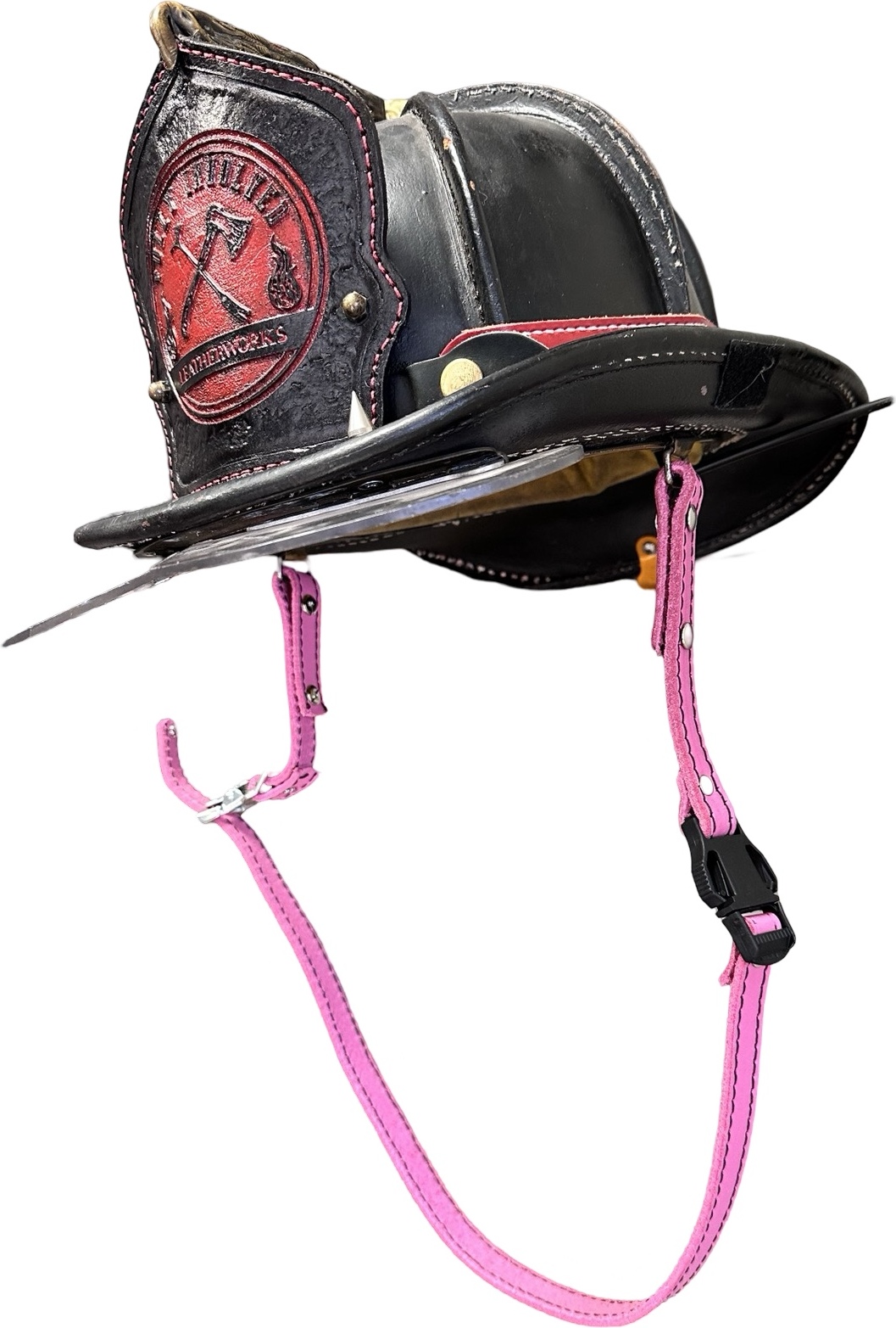 An application scenario or product detail of leather chin strap - Image 17
