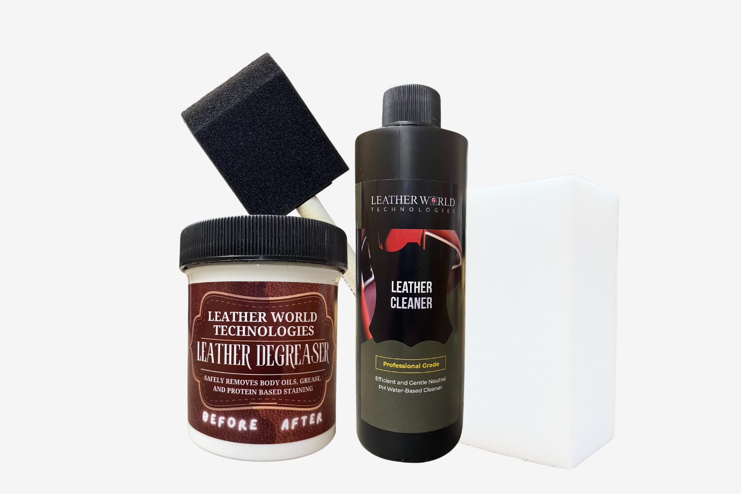 An application scenario or product detail of leather cleaner for oil stains - Image 6