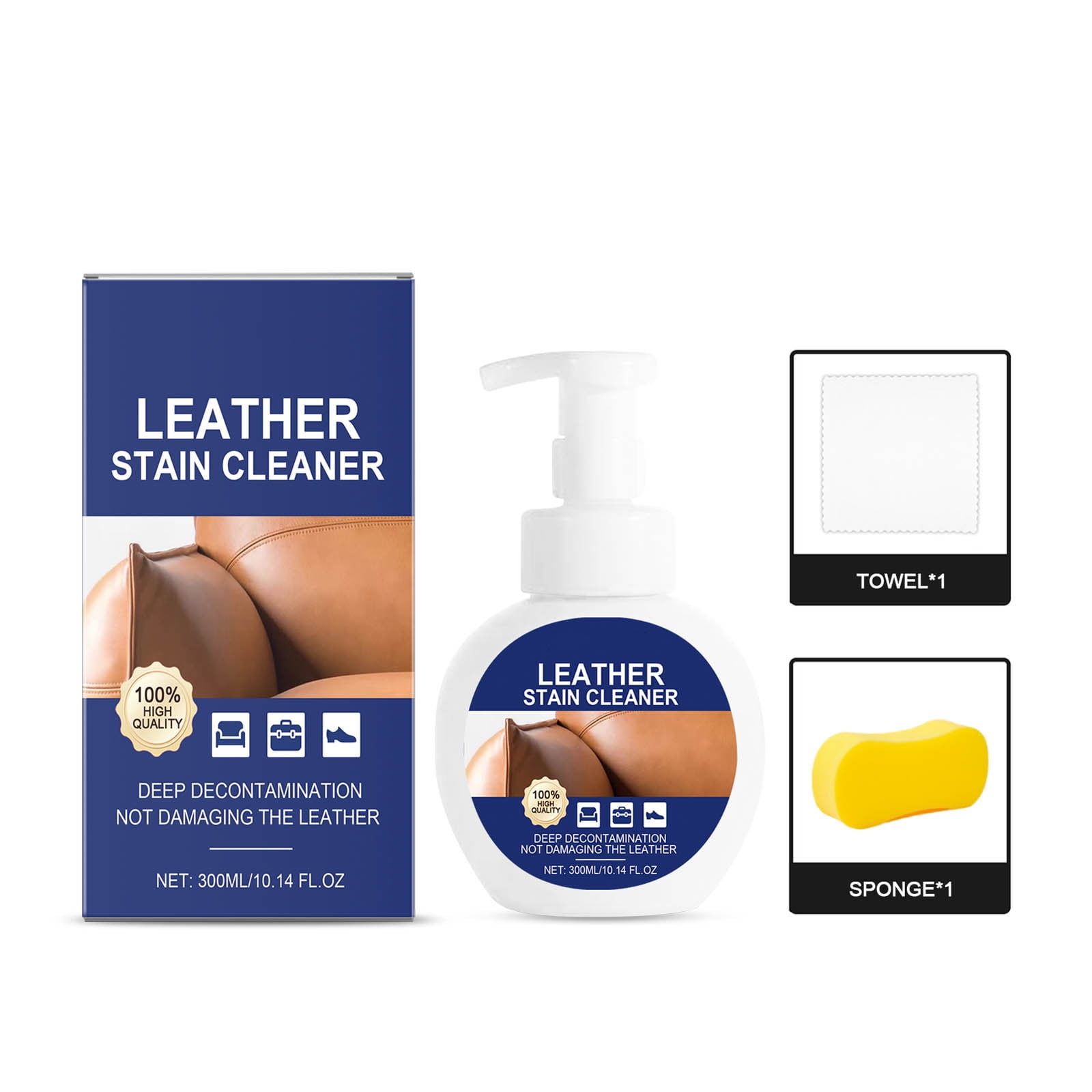 An application scenario or product detail of leather cleaner for oil stains - Image 19