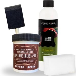 Featured image for the leather cleaner for oil stains guide