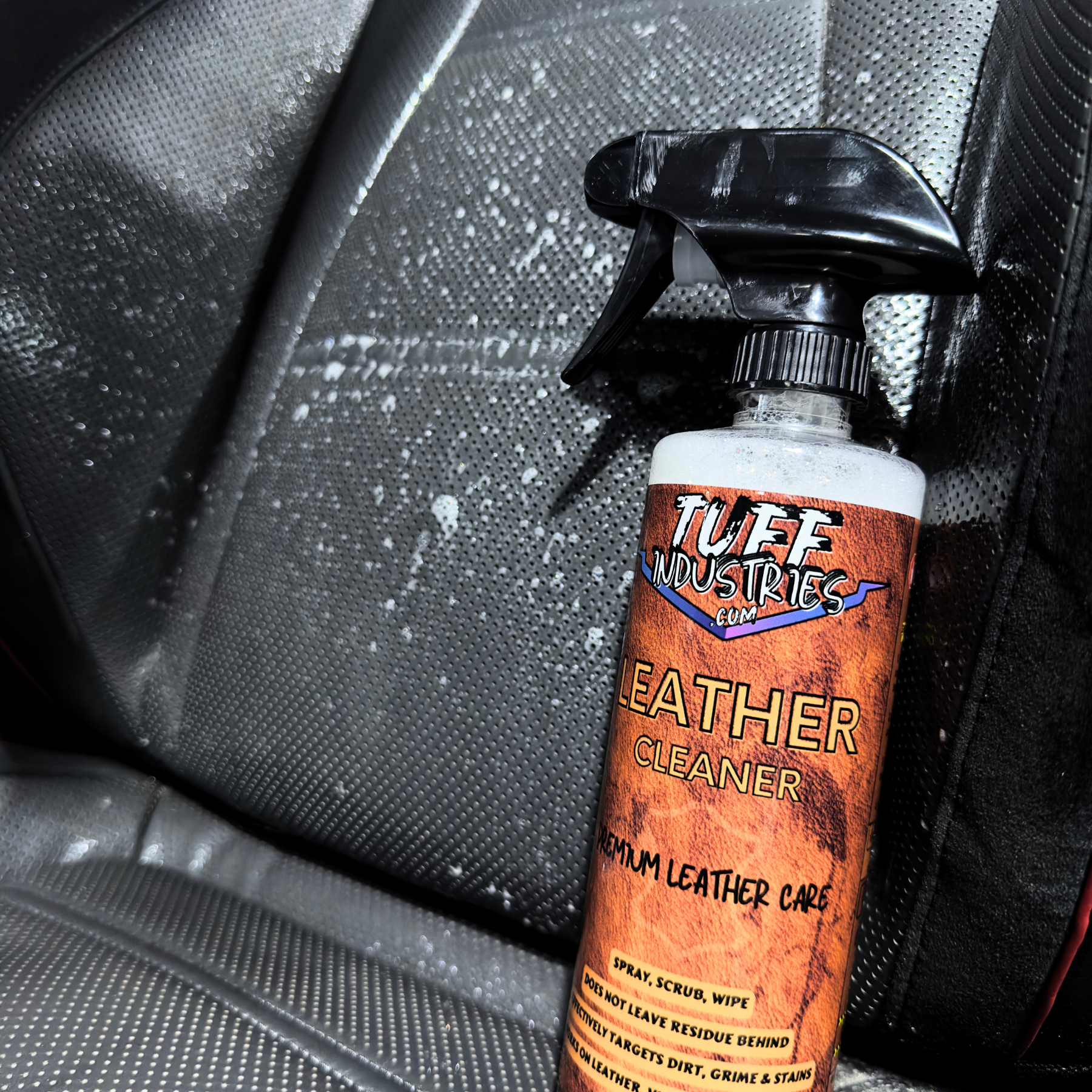 An application scenario or product detail of leather cleaning solution - Image 5