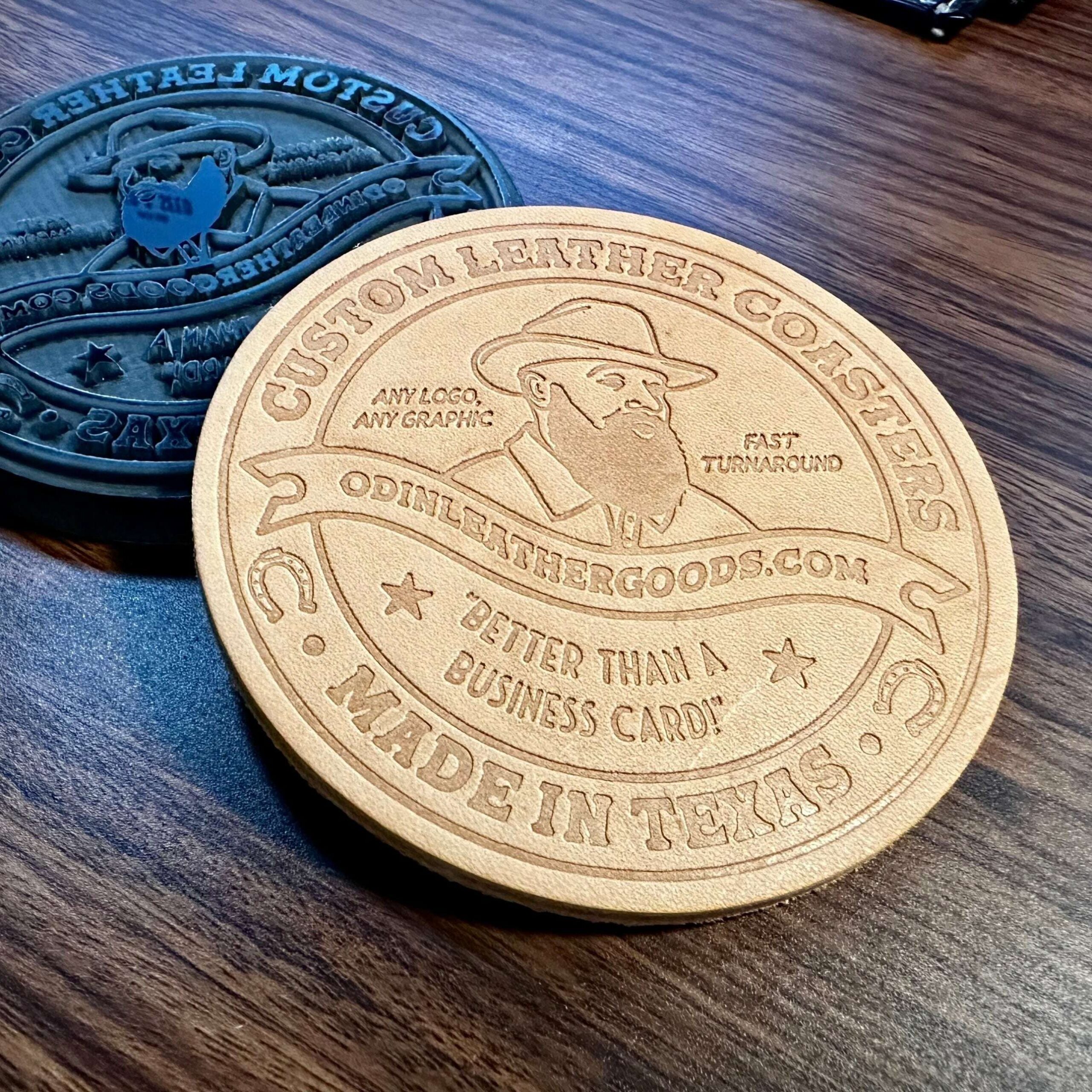 An application scenario or product detail of leather coasters wholesale - Image 9