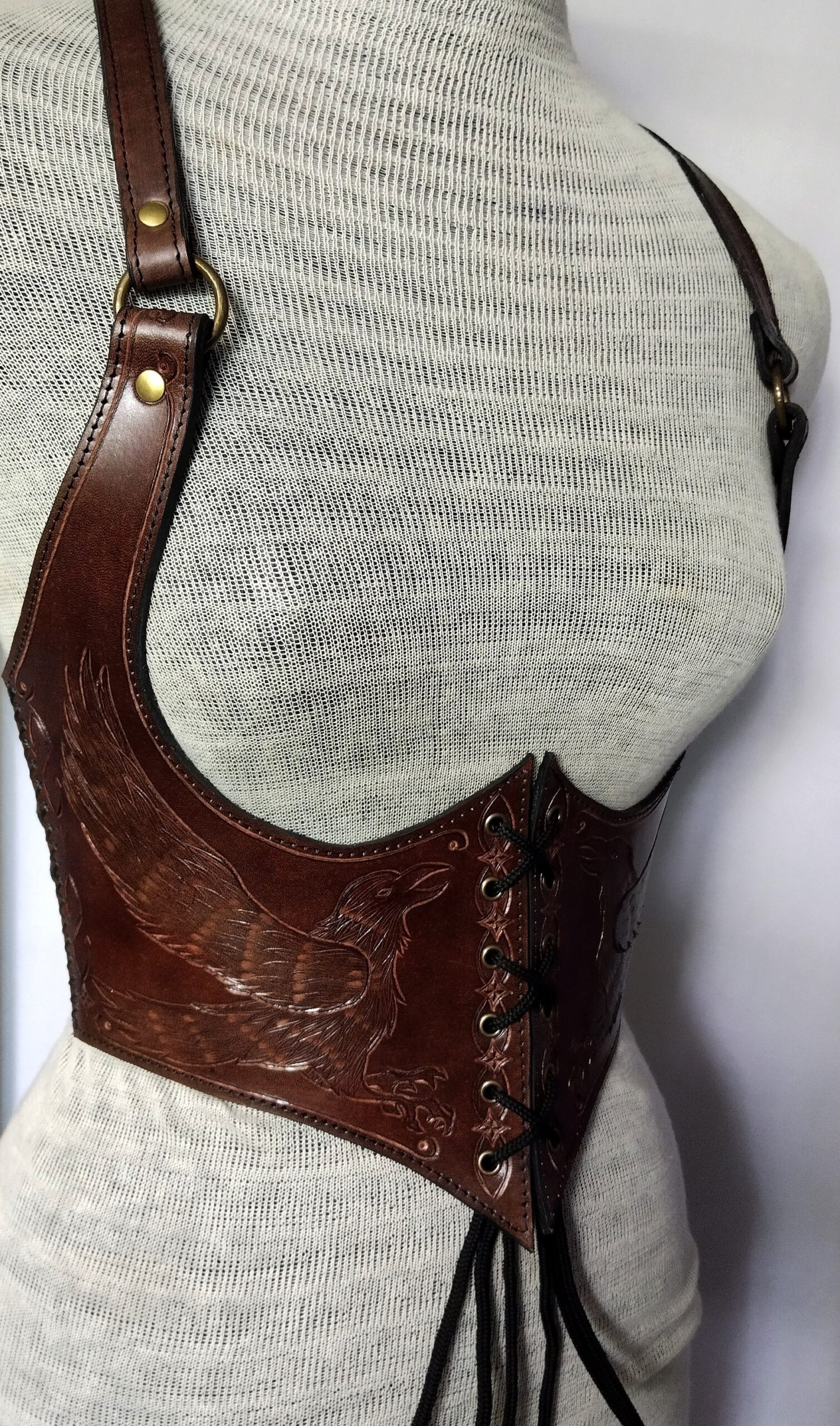 An application scenario or product detail of leather corset custom - Image 19