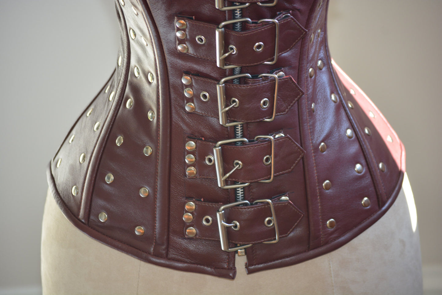 An application scenario or product detail of leather corset custom - Image 20