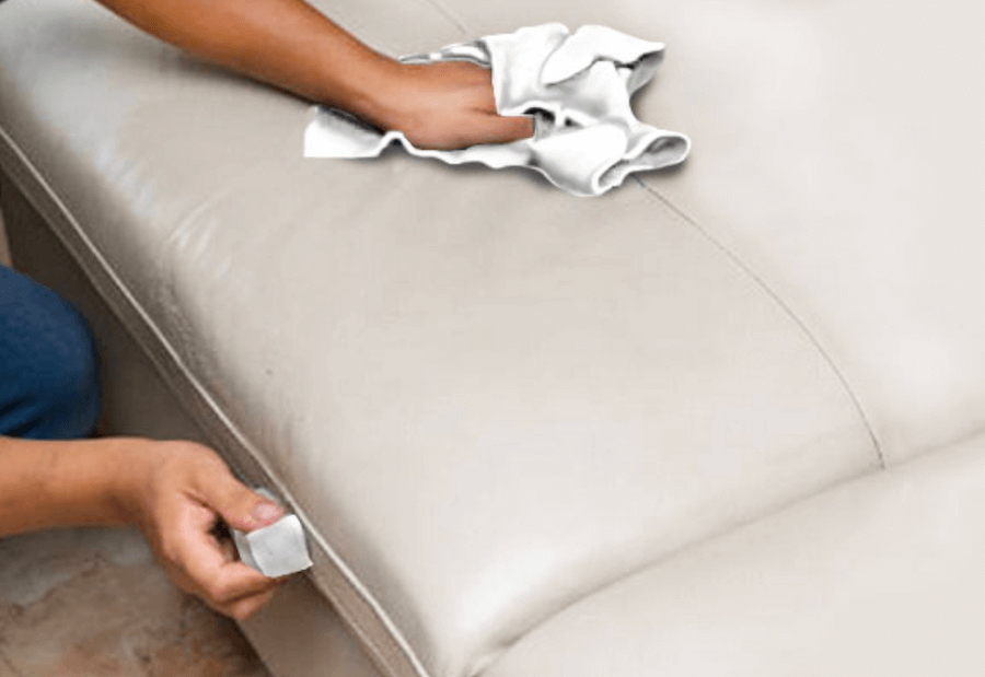 An application scenario or product detail of leather couch cleaning service - Image 15