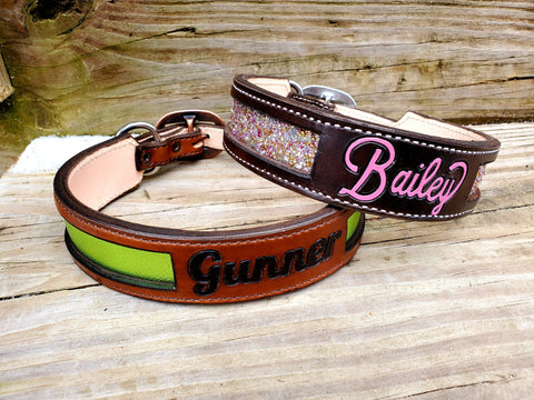 An application scenario or product detail of leather dog collars custom made - Image 12