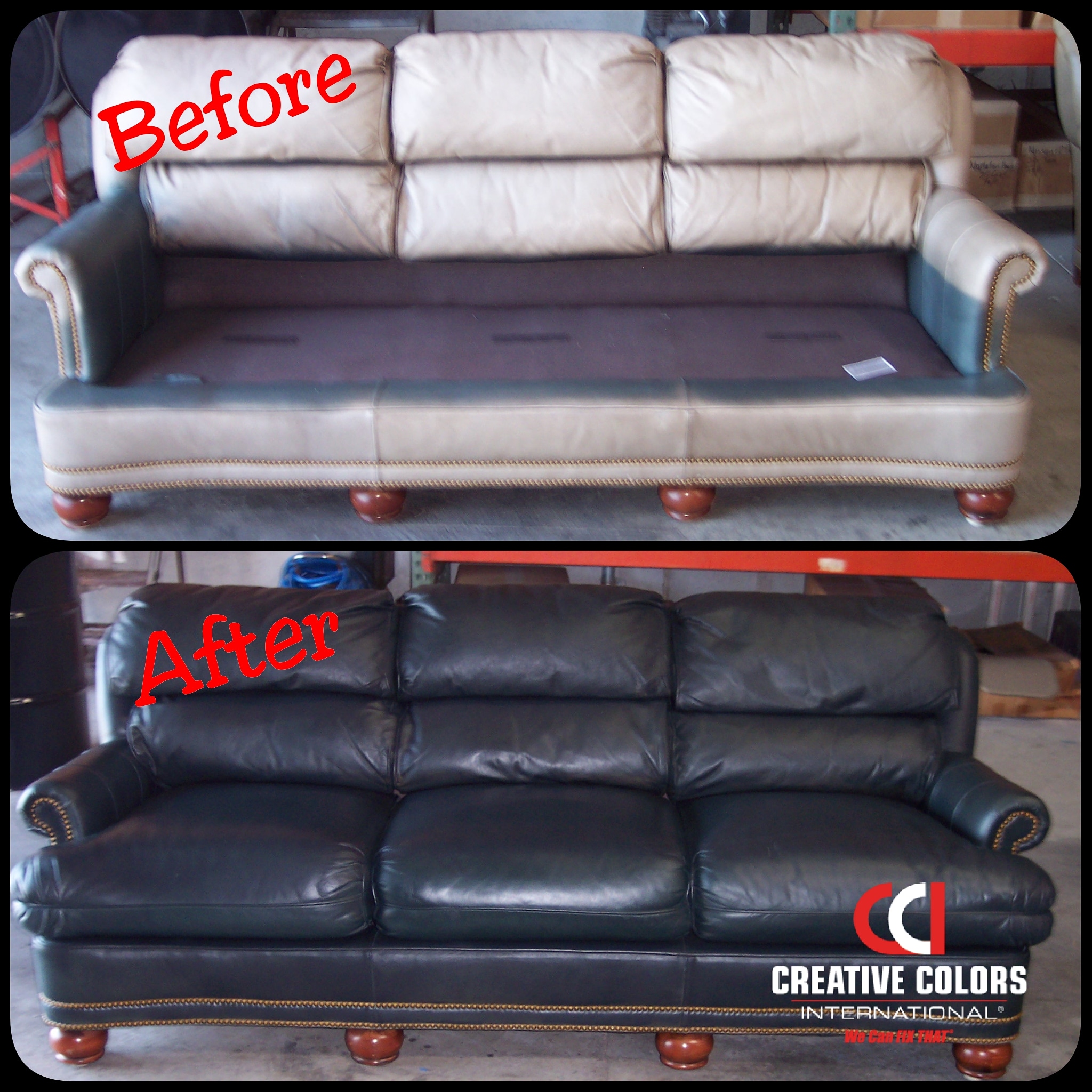 An application scenario or product detail of leather dyeing service - Image 1