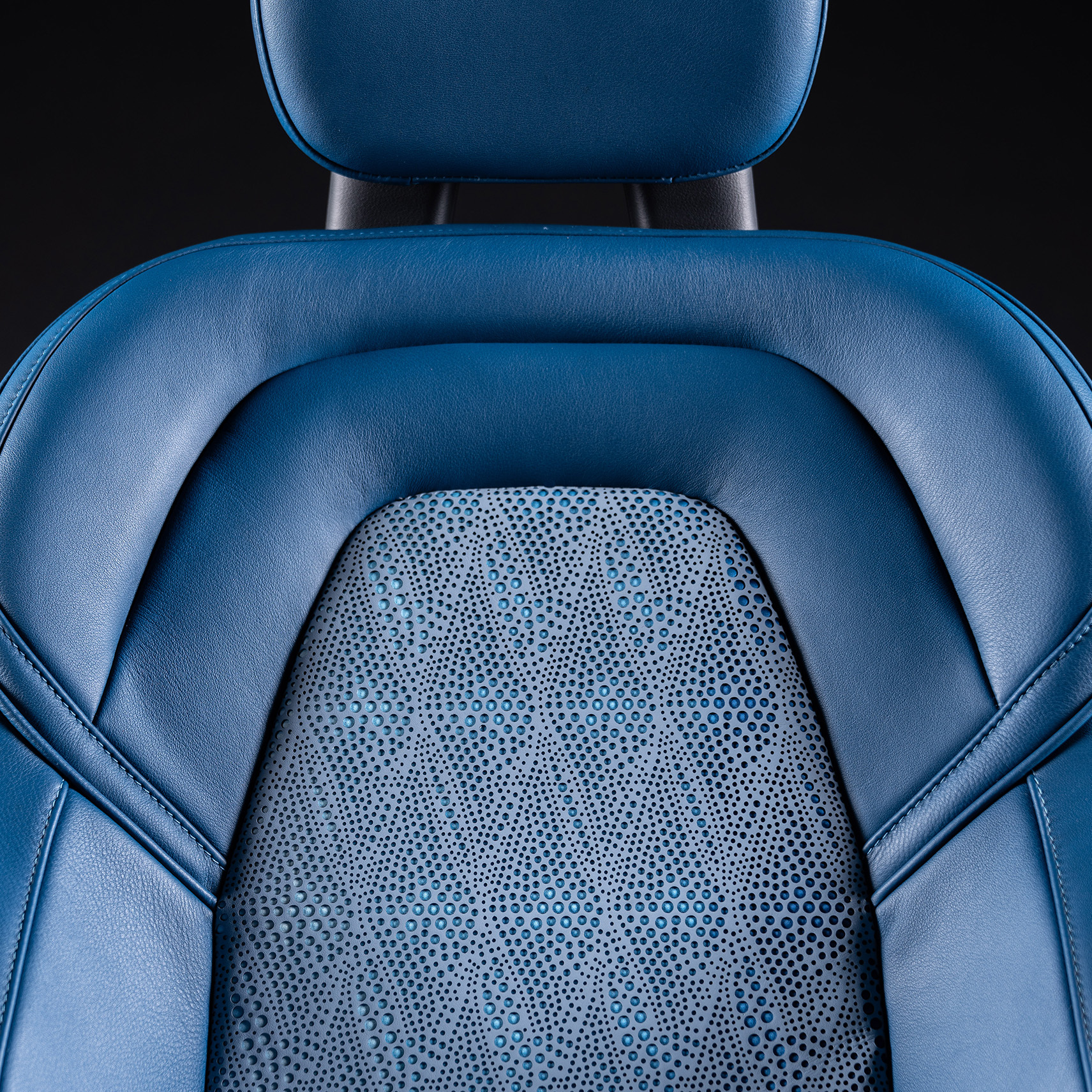 An application scenario or product detail of leather for auto upholstery - Image 7