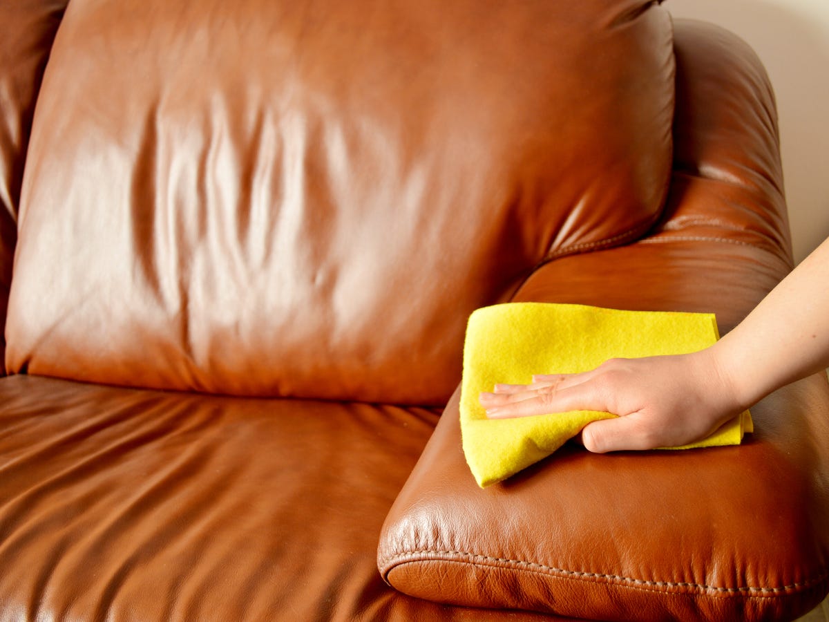 An application scenario or product detail of leather furniture cleaning service - Image 2