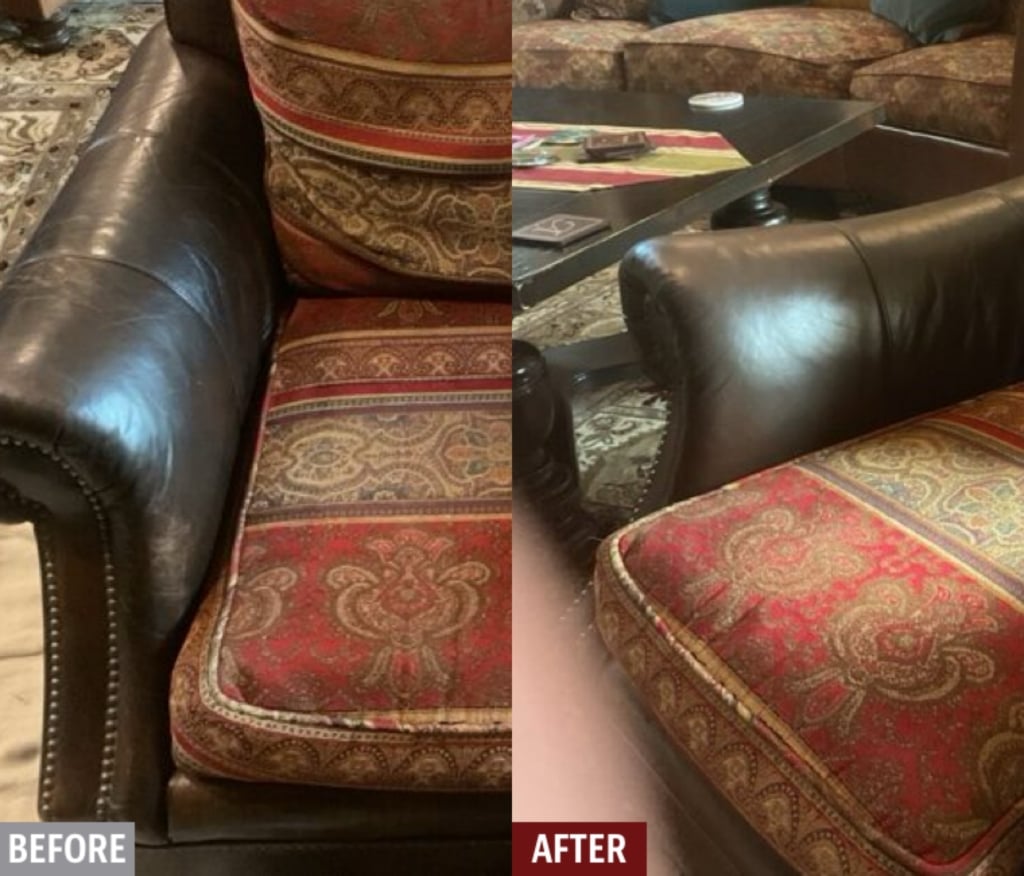 An application scenario or product detail of leather furniture repair service - Image 19