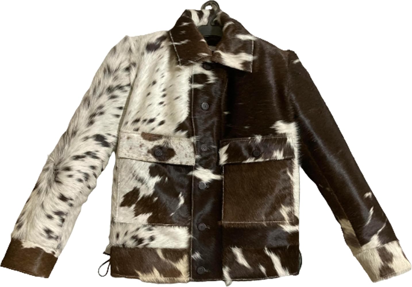 An application scenario or product detail of leather jacket cowhide - Image 3