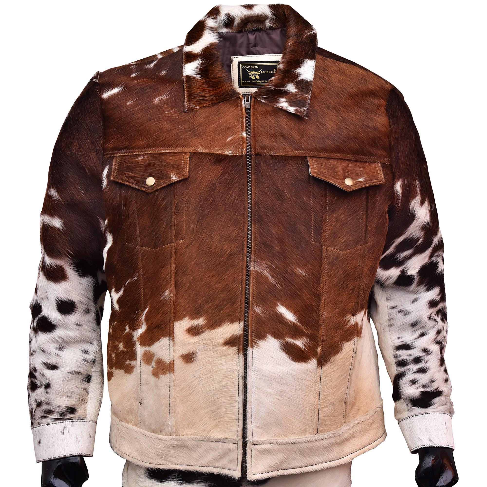 An application scenario or product detail of leather jacket cowhide - Image 12