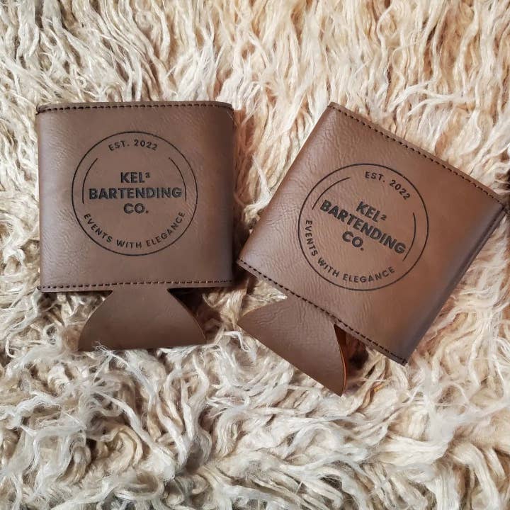 An application scenario or product detail of leather koozie bulk - Image 20