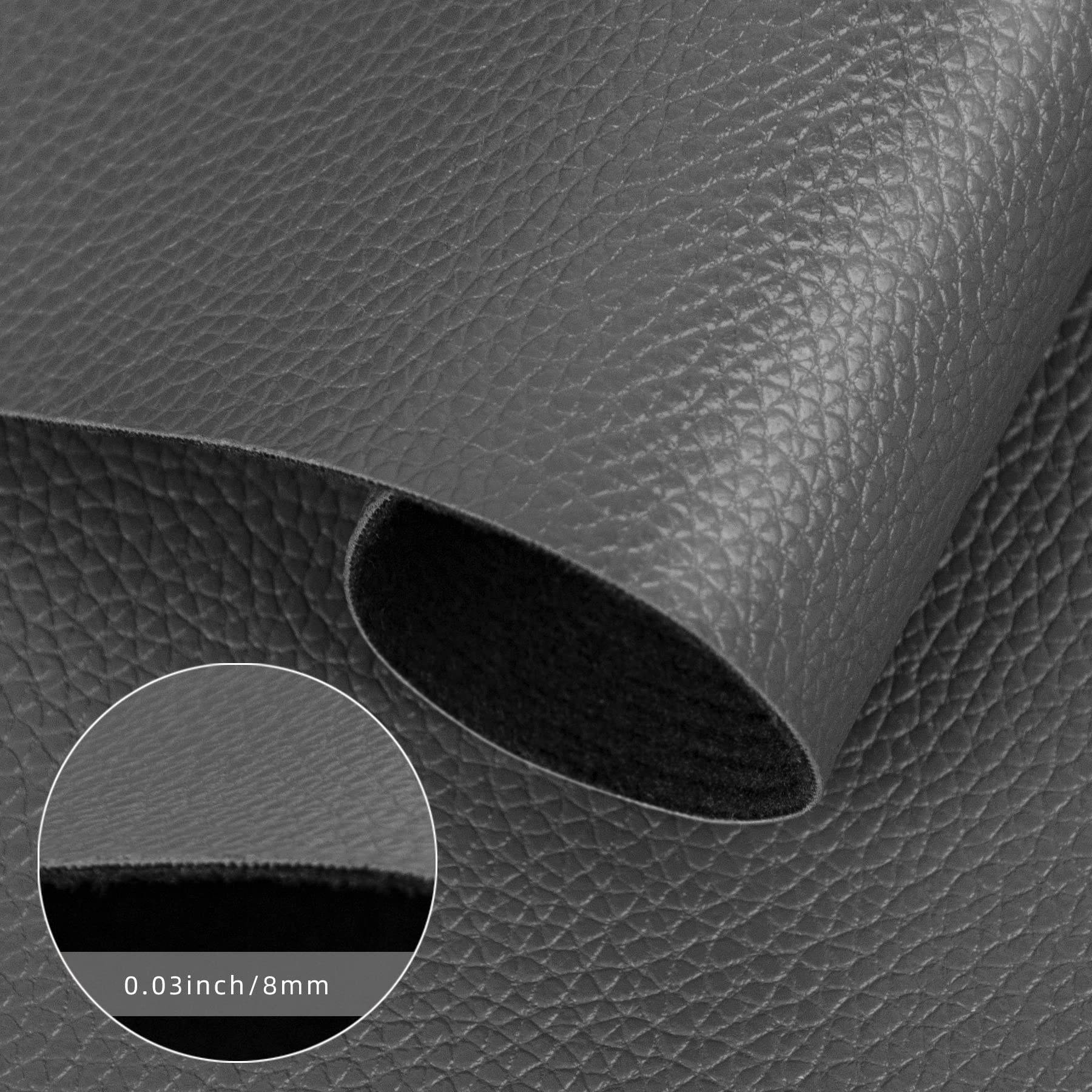 An application scenario or product detail of leather look fabric - Image 11