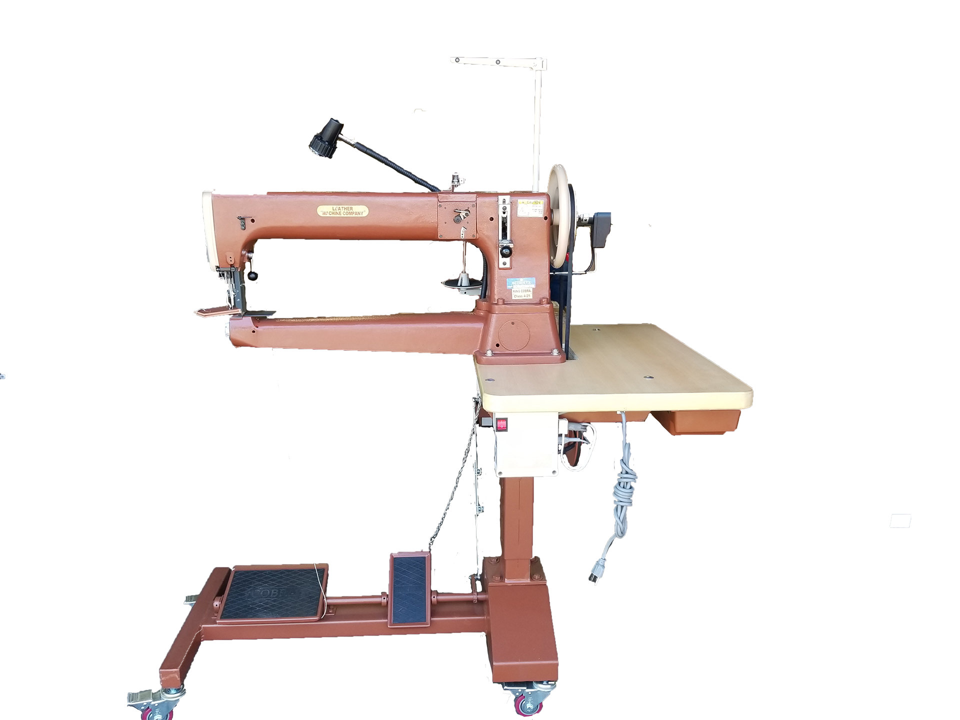 An application scenario or product detail of leather machine company cobra class 4 - Image 1